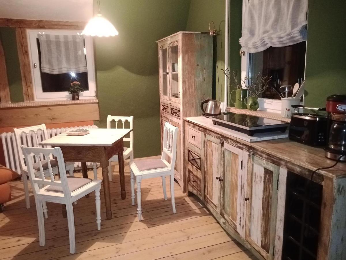 Linas Toepferhof Appartement Weißenfels Buitenkant foto